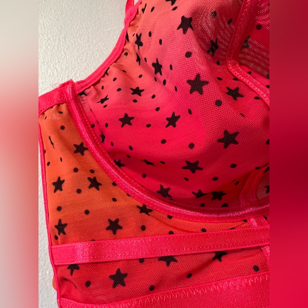 Torrid Sunset Star Mesh Bra